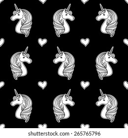 Unicorn. Vector illustration
