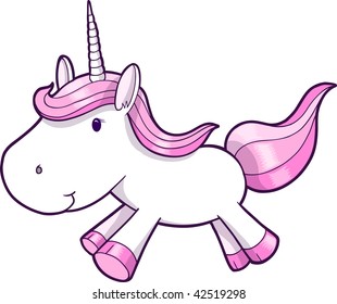 Unicorn Vector Illustration