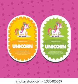 Unicorn Vector Illustration. Cartoon Style can use for landing page, template, ui, web, mobile app, poster, banner, flyer. EPS 10