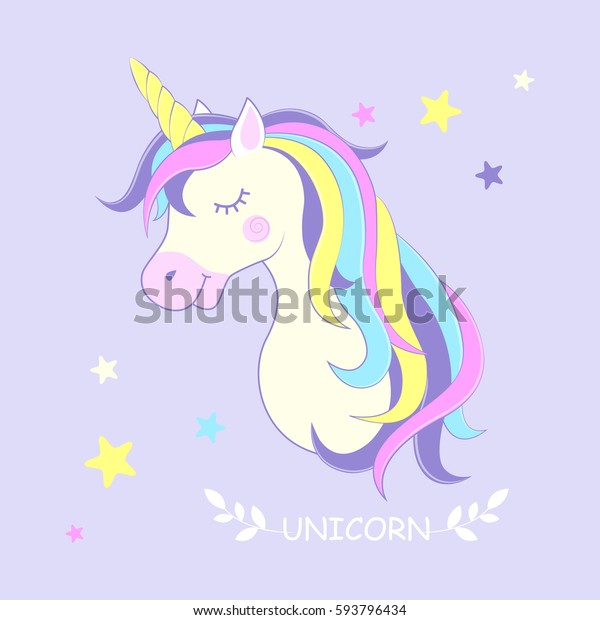 unicorne illustration vectorielle jolie licorne avec etoiles image de stock libre droits 593796434 coloriage camion police