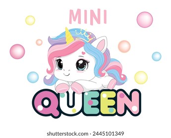 Ilustración vectorial Unicornio 