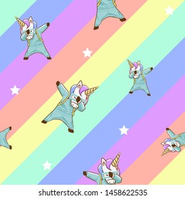 unicorn vector pattern graphic design