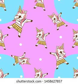 unicorn vector pattern graphic design
