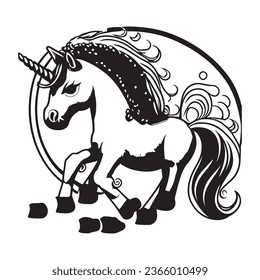 unicorn vector silhouette Bundle 2023