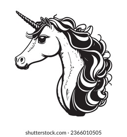paquete de silueta vectorial unicornio 2023