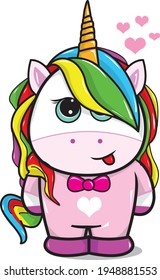 unicorn vector, suitable for icons and for other design purposes.