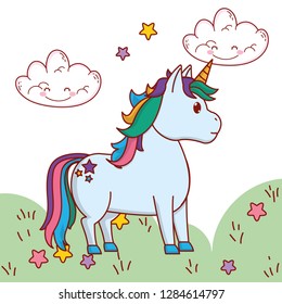 unicorn in the yard