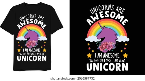 Los unicornios son increíbles. Soy increíble antes de ser unicornio.