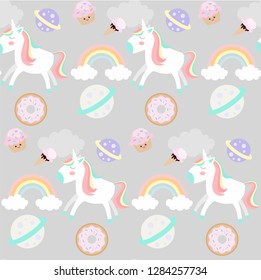 unicorns flying through the sky