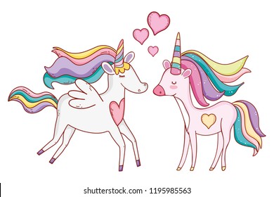 Unicorns in love