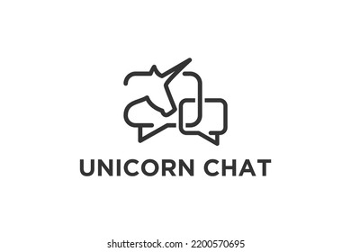 Logo del chat de Unicron en redes sociales chateando símbolo de comunicación de masaje
