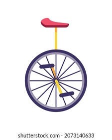 icono de acróbata unicílico aislado