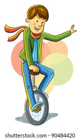 Unicycle Boy