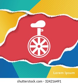 Unicycle icon
