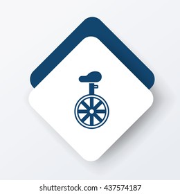 Unicycle icon