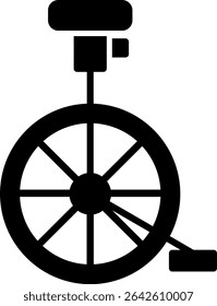 Unicycle New Icons Design Vector
