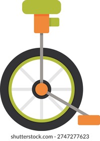 Unicycle New Icons Design Vector