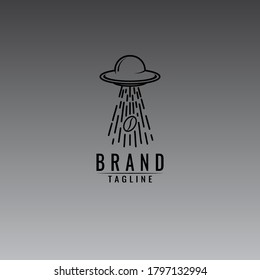 Unidentified Flying Object coffee logo