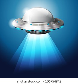 Unidentified flying object - UFO - vector file