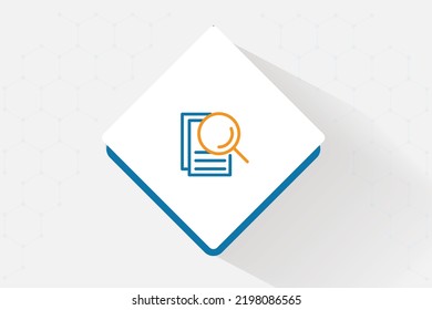 Unified Business Processes Icon Vector Design