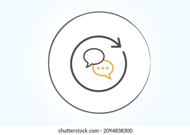 Unified Communications Platform Icon Vector Design