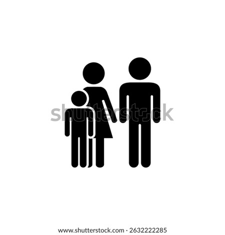 Unified Parental Figures and Single Child Symbol