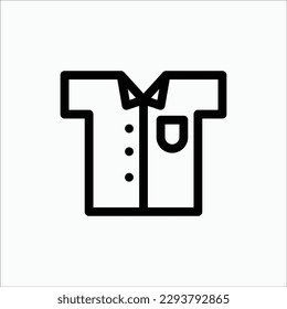 uniform icon, isolated icon in light background, perfect for website, blog, logo, graphic design, social media, UI, mobile app