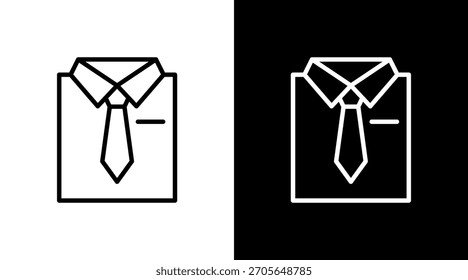 Uniforme con diseño de conjunto de iconos