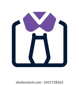 uniform icon. vector dual tone icon for your website, mobile, presentation, and logo design.