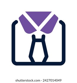 uniform icon. vector dual tone icon for your website, mobile, presentation, and logo design.