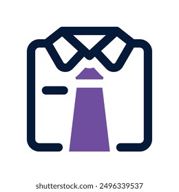 uniform icon. vector dual tone icon for your website, mobile, presentation, and logo design.