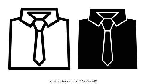 Uniform Icons pack in outlined and flat versions
