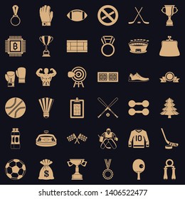 Uniform icons set. Simple style of 36 uniform vector icons for web for any design