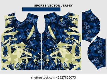 camisa uniforme para design de sublimação