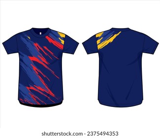 Uniforme Jersey Template Vector Teamkleidung