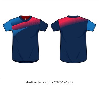 Uniform Jersey Template Vector team clothing