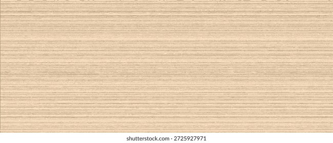 Textura de madeira leve uniforme com veias horizontais. Fundo de madeira vetorial. Estrutura de carvalho branco. Grão de madeira de marfim

