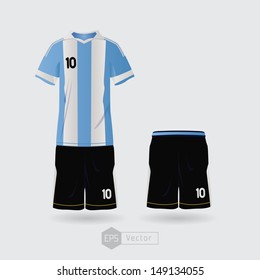 uniform national football teams. Argentina