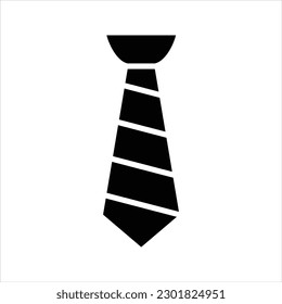 Uniform necktie suit vector icon