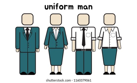 uniform office icon