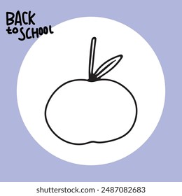 uniform school doodles element design 