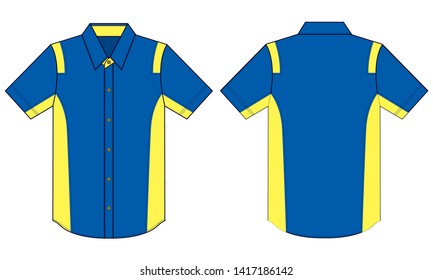 Polo Shirt Uniform Can Be Used Stock Vector (Royalty Free) 1918143146 ...