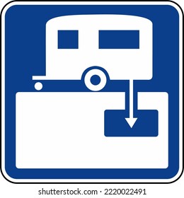 Uniform Traffic Control Devices General Service Signs and Plaques MUTCD RV Sanitary Station
