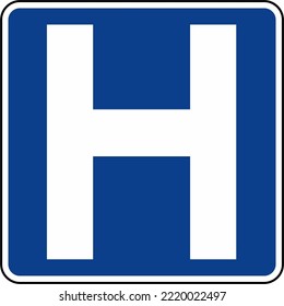 Uniform Traffic Control Devices General Service Signs and Plaques MUTCD Hospital