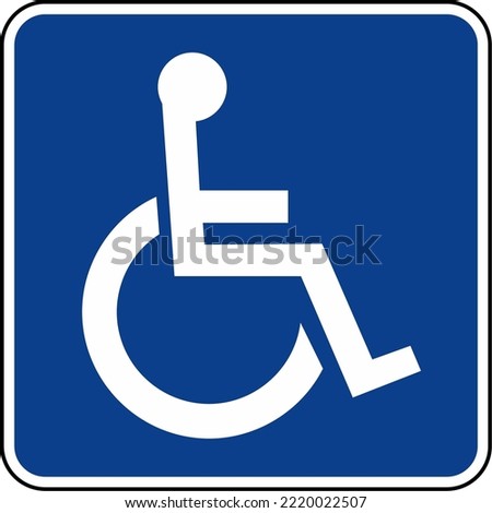 Uniform Traffic Control Devices General Service Signs and Plaques MUTCD Handicapped