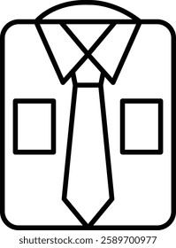 Uniform Vector Line Icon Design