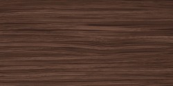 Uniform Walnut Wooden Texture With Horizontal Veins. Vector Wood Background. Lining Boards Wall. Dried Planks