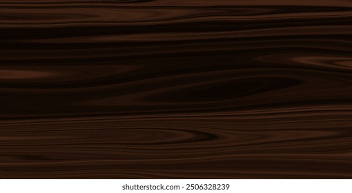 Uniform walnut wooden texture with horizontal veins. Vector wood background. Lining boards wall. Dried planks