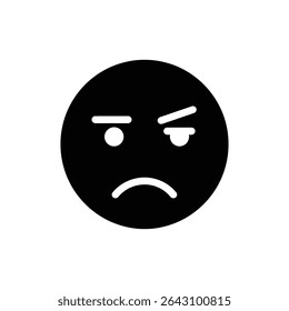 Unimpressed Face with One Brow Raised Icon