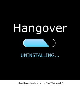 Uninstalling Hangover Illustration